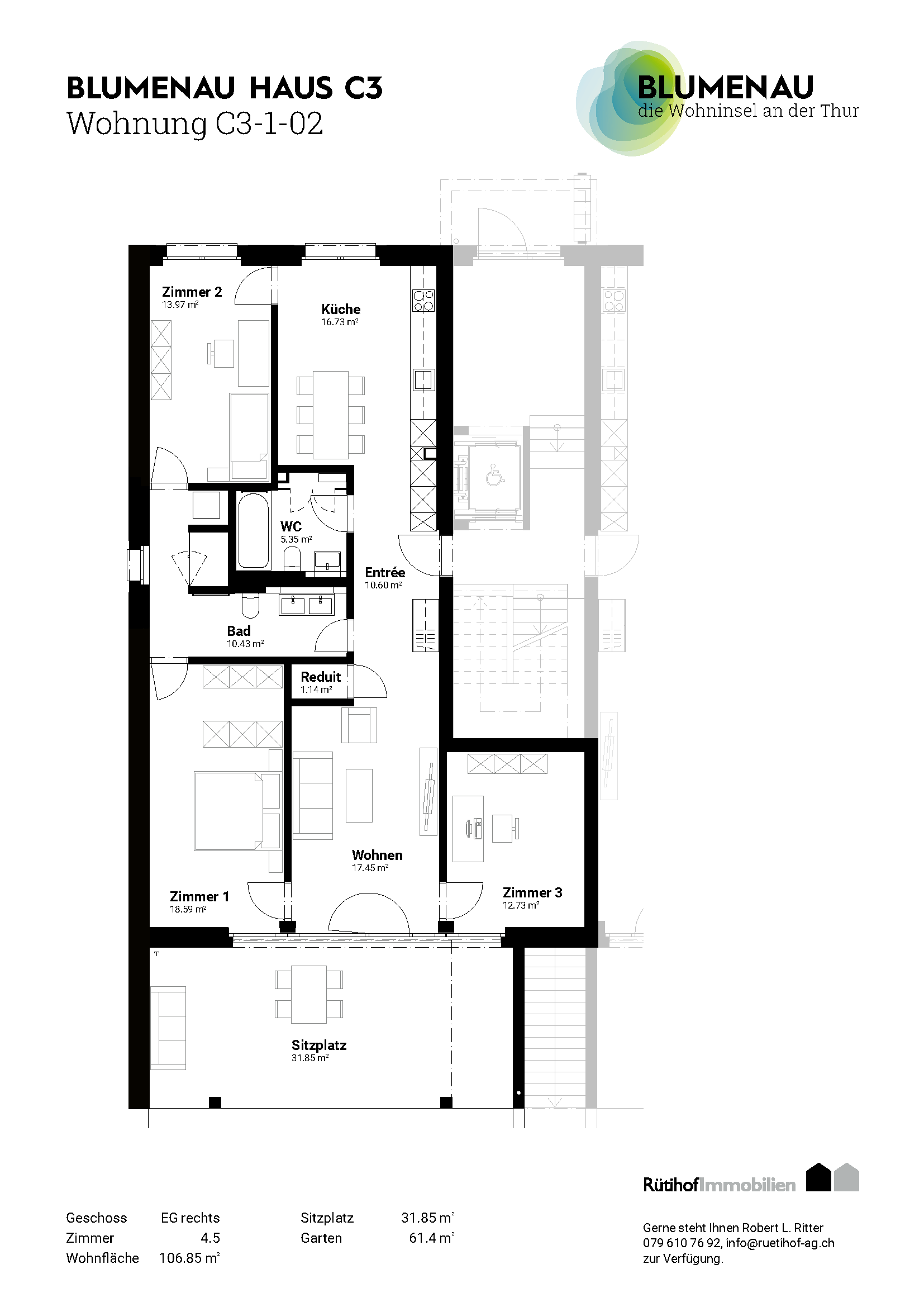 C3-1-02 - Blumenau – Die Wohninsel an der Thur